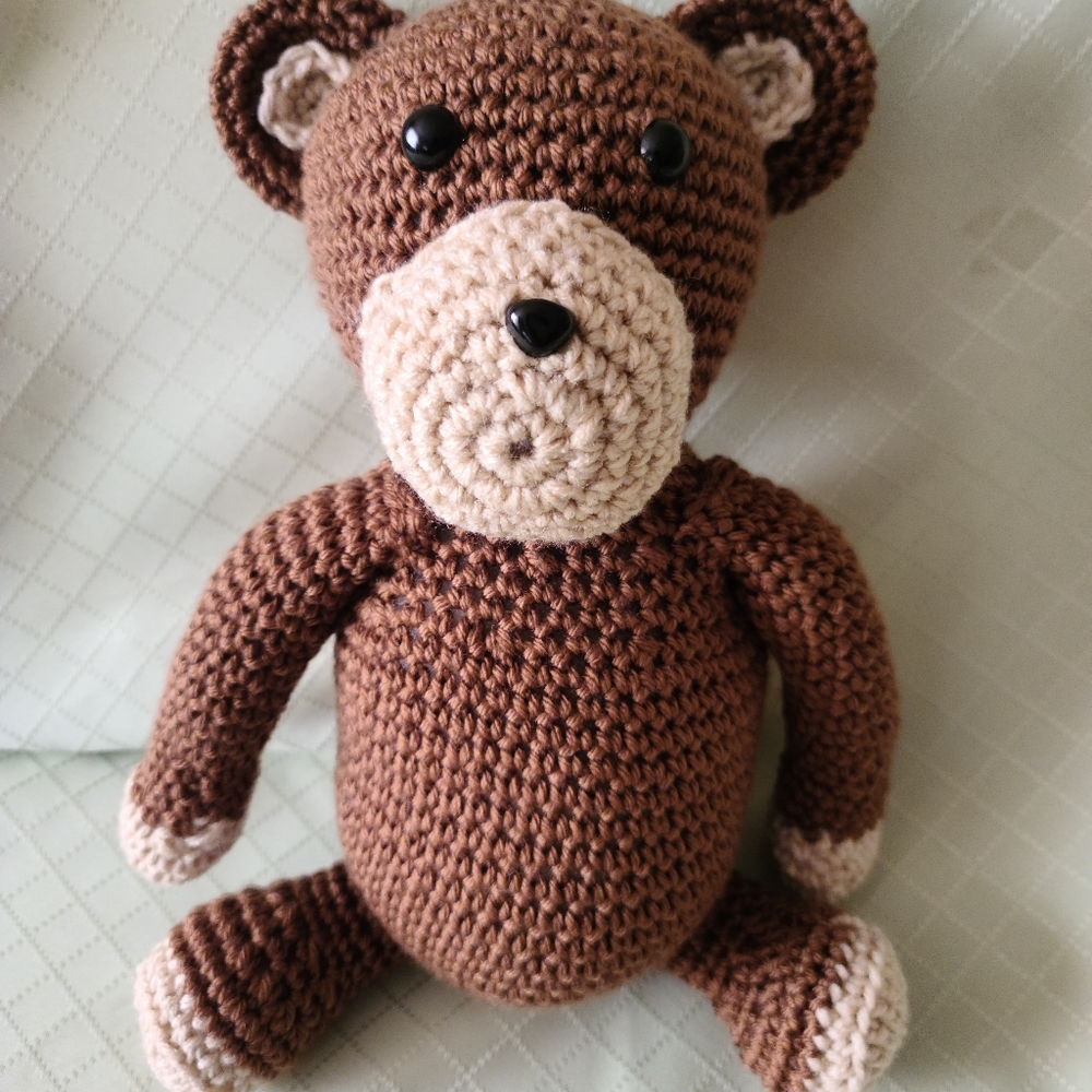 Amigurumi Crochet Stuffed Animals: Bear